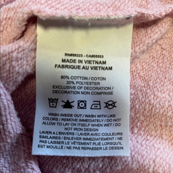 Nike Women's Soft Pink Crewneck Sweatshirt - Picture 5 of 5